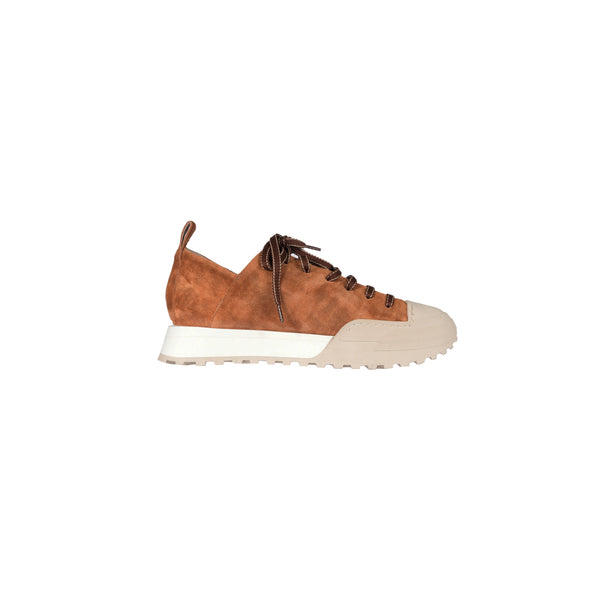 Henry Beguelin Sneaker Suede Caramel