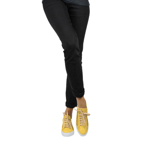 Henry Beguelin Sneaker Traforato Yellow