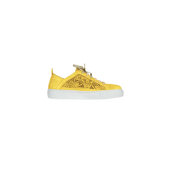 Henry Beguelin Sneaker Traforato Yellow