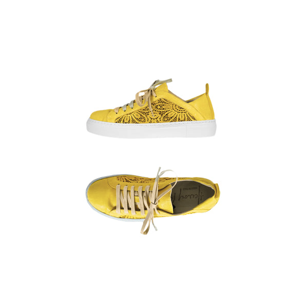 henry beguelin Sneaker Traforato Yellow