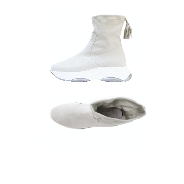 henry beguelin Sock High-top Sneakers Chalk White