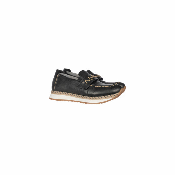 Henry Beguelin Sport Moccasin Old Iron Black
