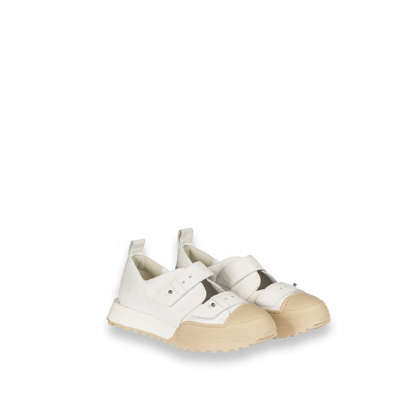Henry Beguelin Strap Sneakers Mousse White