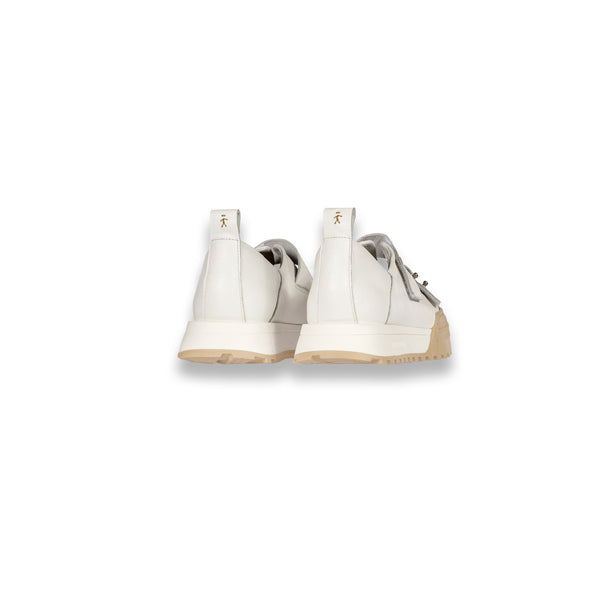 Henry Beguelin Strap Sneakers Mousse White