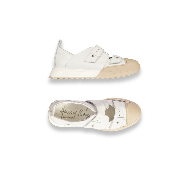 henry beguelin Strap Sneakers Mousse White
