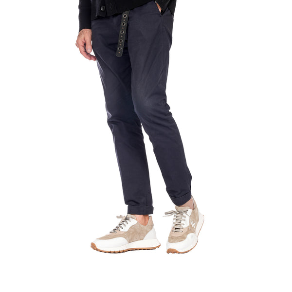 Henry Beguelin Suede Leather Man Sneaker Beige