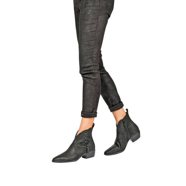 Henry Beguelin Texan Bootie Grattato Black