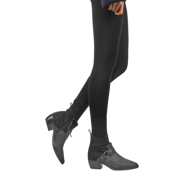 Henry Beguelin Texan Bootie Grattato Black