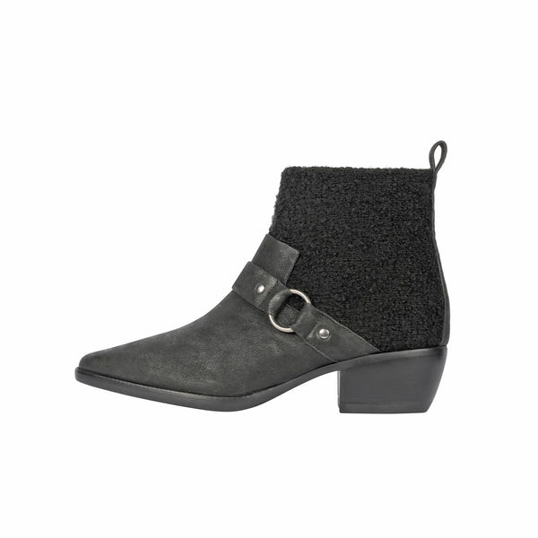 Henry Beguelin Texan Bootie Grattato Black