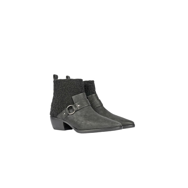 henry beguelin Texan Bootie Grattato Black
