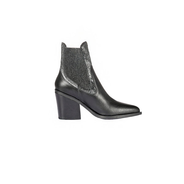 Henry Beguelin Texan Bootie Old Iron Black