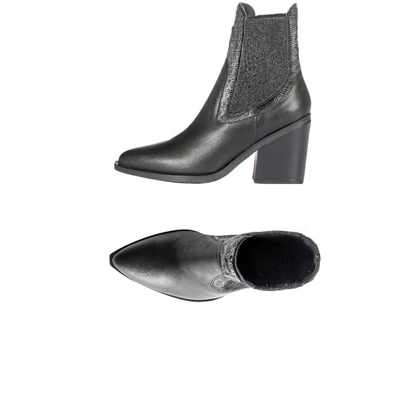 henry beguelin Texan Bootie Old Iron Black