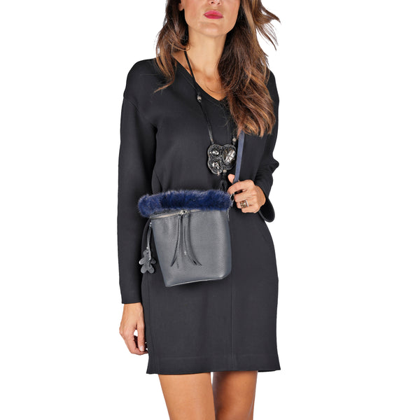 Henry Beguelin Tiffany Fur Cervo Deep Blue