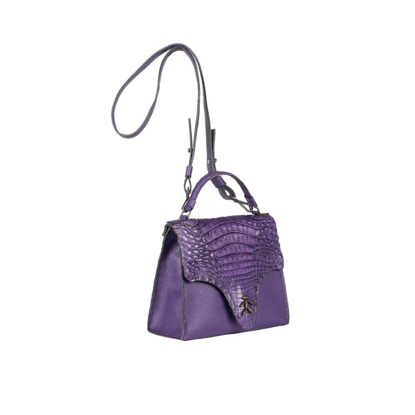 Henry Beguelin Tiffany XS Cervo / Crocodile Purple