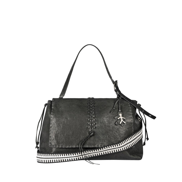 henry beguelin Valery Ricamo L Vegetal Wash Black