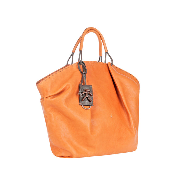 Henry Beguelin Ventaglio Shopping Old Iron Orange