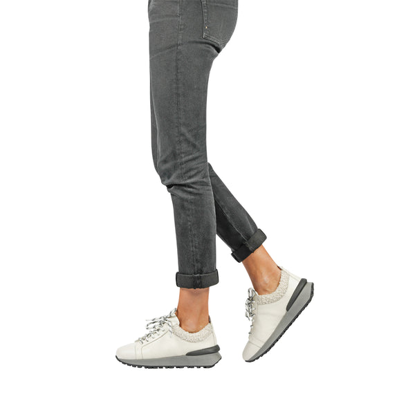 Henry Beguelin Wool Sneaker Cervo Gesso