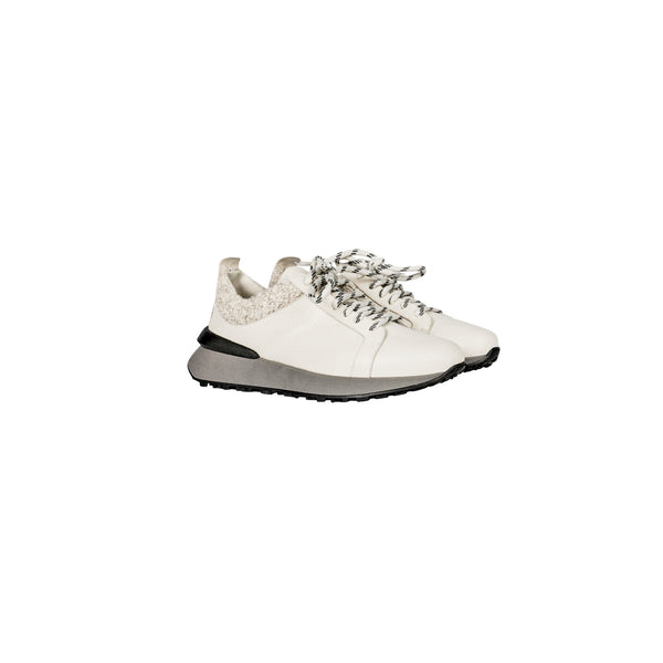 Henry Beguelin Wool Sneaker Cervo Gesso
