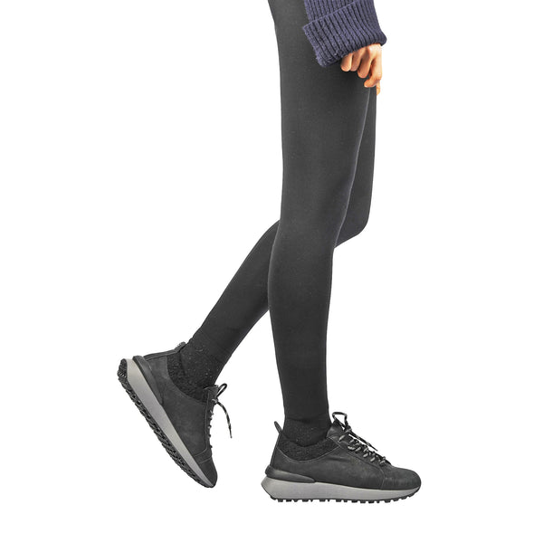 Henry Beguelin Wool Sneaker Grattato Black