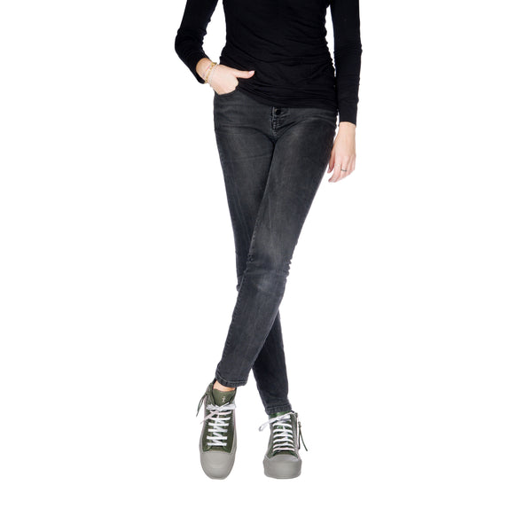 Henry Beguelin High Top Sneaker Granellato Forest Green