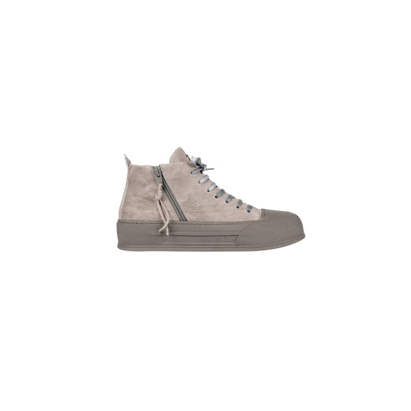 Henry Beguelin High Top Sneaker Vegetal Wash Anthracite