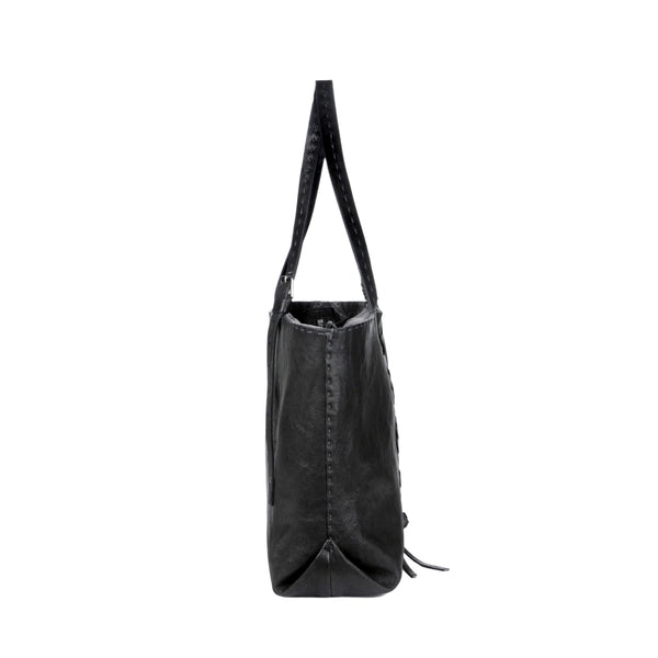 Henry Beguelin Irina Ricamo Croce Vegetal Wash Black