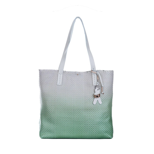 henry beguelin Isa Shopping M Intreccio Sfumato Green