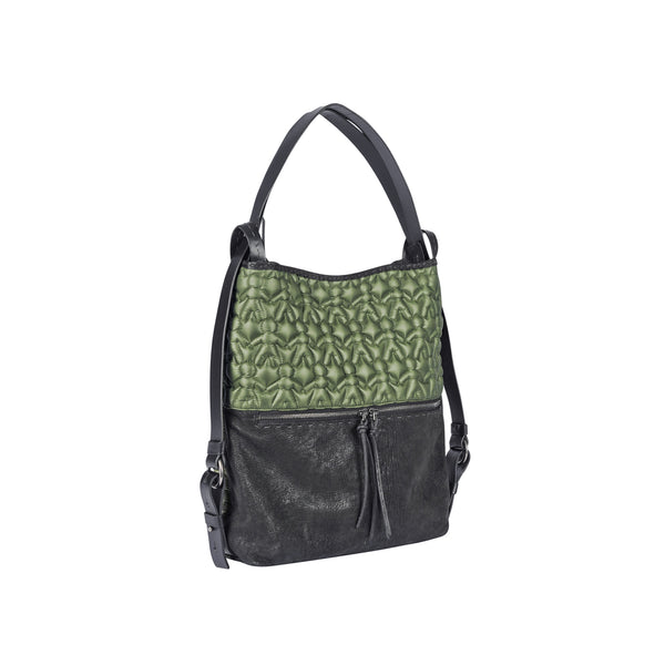 Henry Beguelin Lara Backpack L Omino Nylon Forest Green