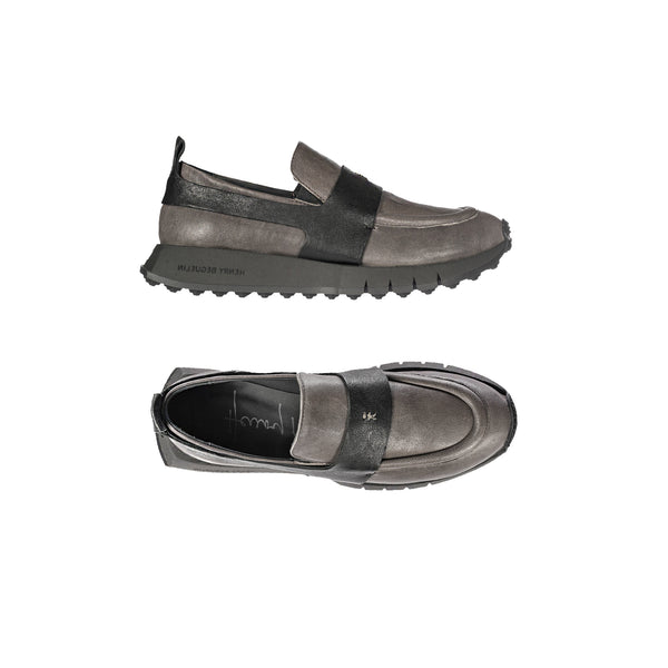 henry beguelin Loafer Sport Old Iron Monet Lead Grey