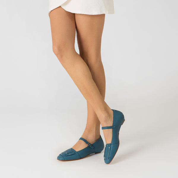 Henry Beguelin Low Heel Ballet Pumps Martellato Army