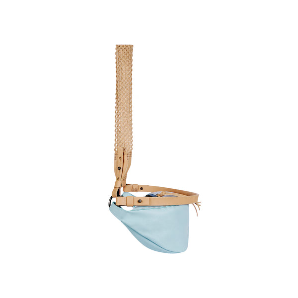 Henry Beguelin Luna Crossbody Belt Bag S Mousse Light Blue