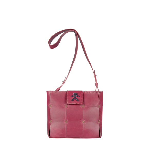 henry beguelin Melania Mosaico M Cuoio Invecchiato Pink Wine