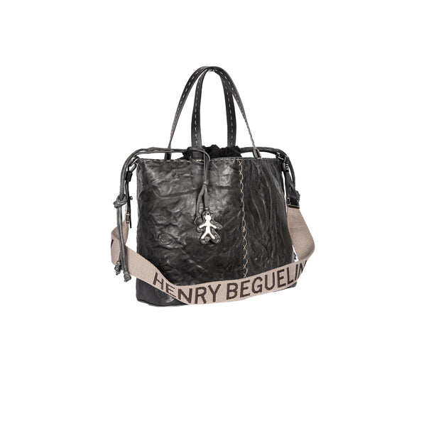 Henry Beguelin Melodie Coulisse L HB Stropicciato Black
