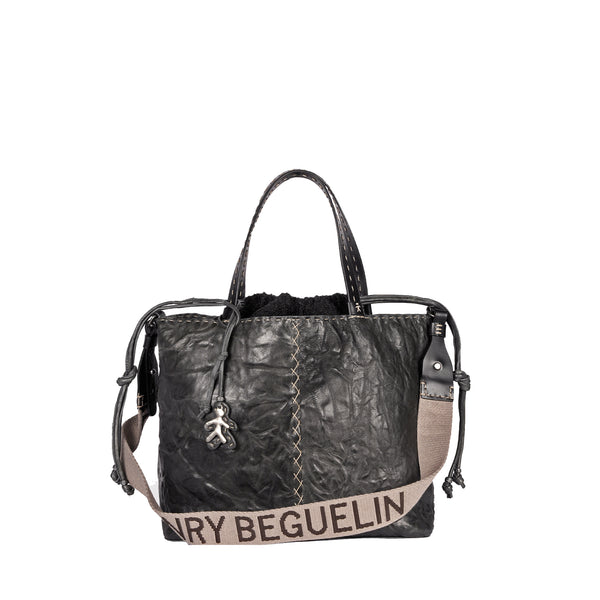 henry beguelin Melodie Coulisse L HB Stropicciato Black