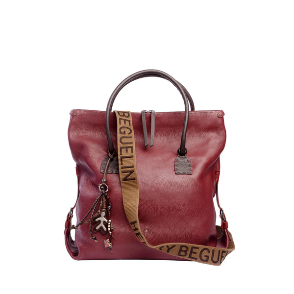 Henry Beguelin New Amazzone Week End M Cervo Burgundy