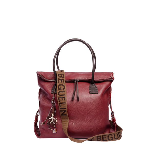 henry beguelin New Amazzone Week End M Cervo Burgundy