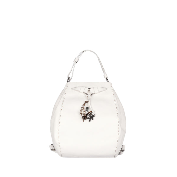 henry beguelin New Ampolla Backpack M Muflone White