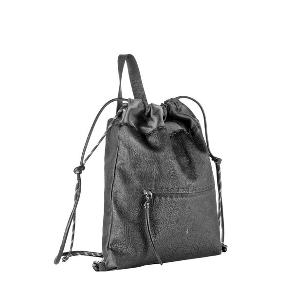 Henry Beguelin New Sacchetto Sport L Muflone Nylon Black