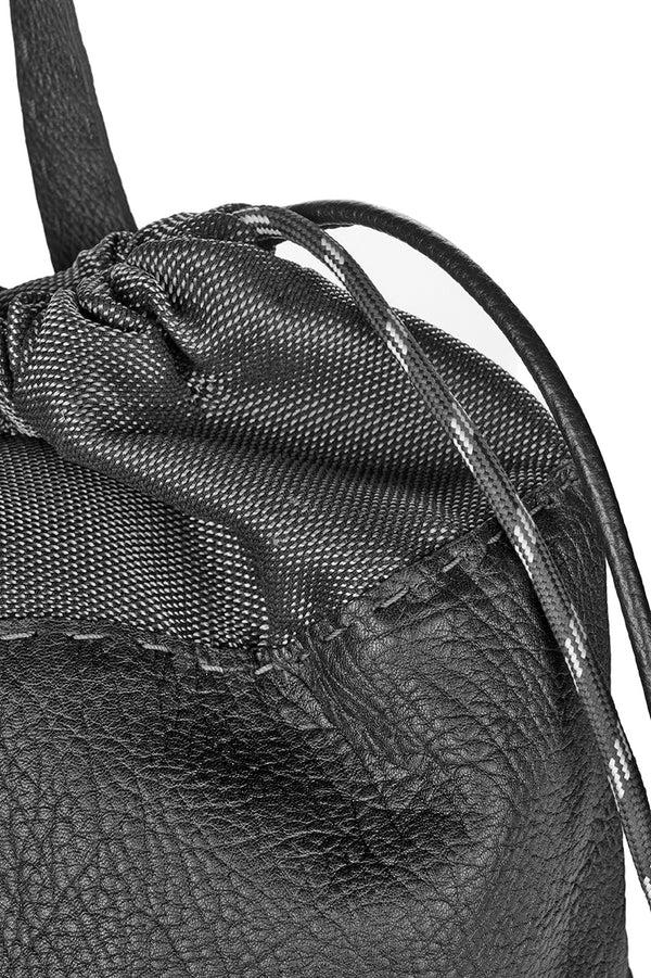 Henry Beguelin New Sacchetto Sport L Muflone Nylon Black