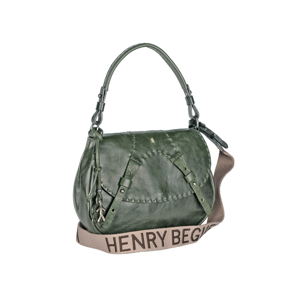 Henry Beguelin New Sella Horse M Vetrato Forest Green