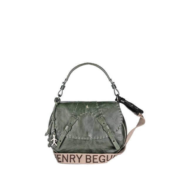 henry beguelin New Sella Horse M Vetrato Forest Green
