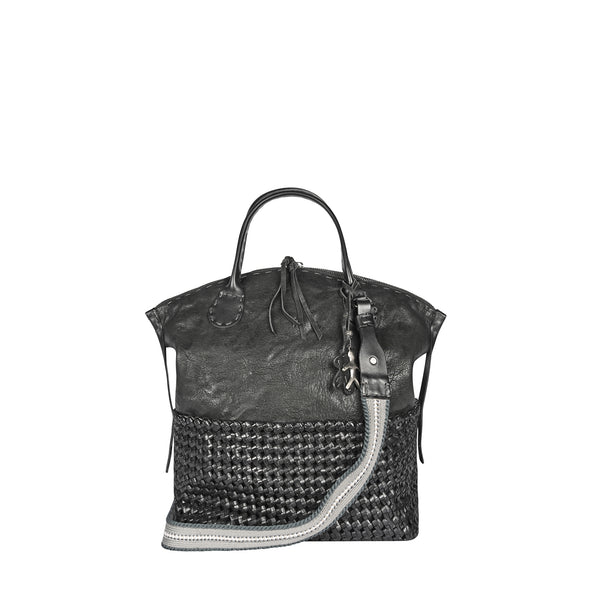 henry beguelin New Virginia M Intreccio Crochet Black