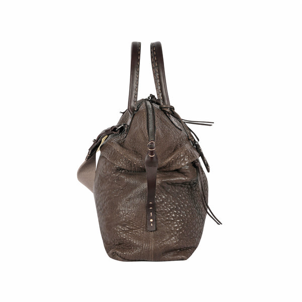 Henry Beguelin New Virginia Shopping L Granellato Dark Brown