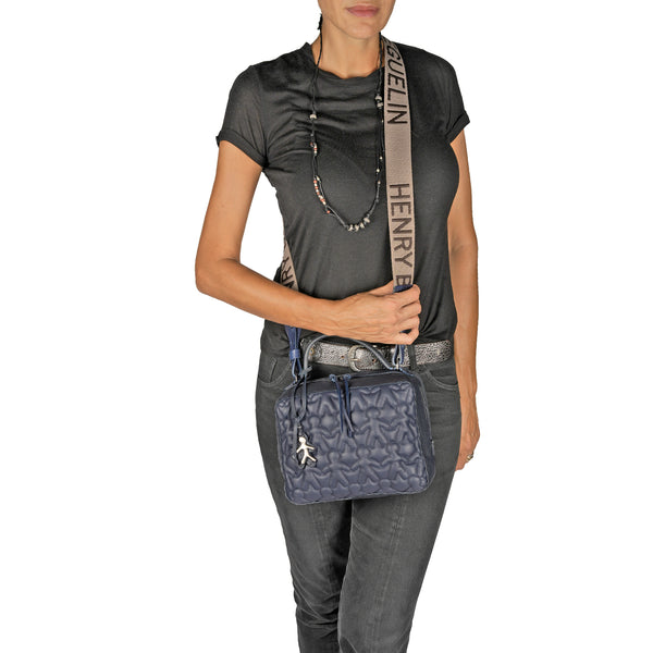 Henry Beguelin Noah Long HB Omino Trapuntato Dark Blue