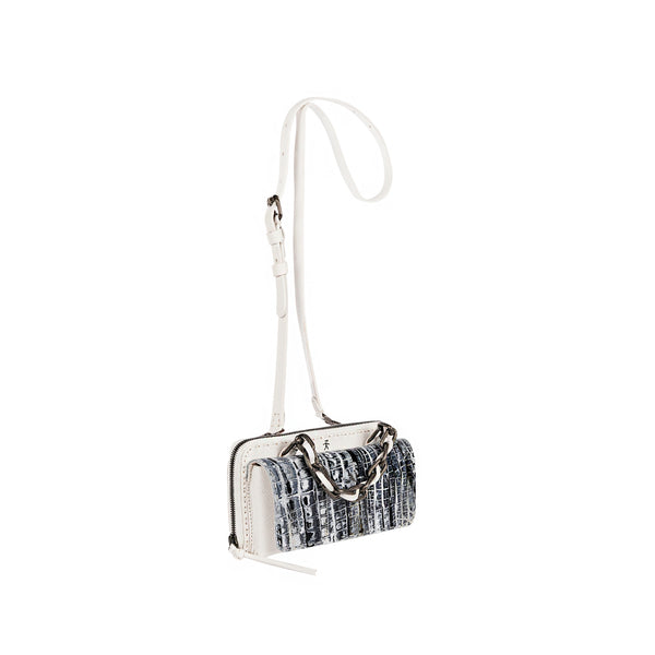 Henry Beguelin Ocean Pocket Jewelry Croco Martellato White