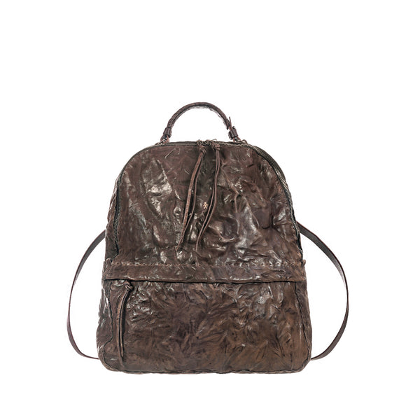 henry beguelin Old School L Stropicciato Dark Brown