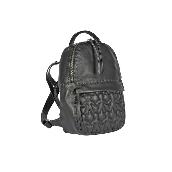 Henry Beguelin Old School Zip S Omino Trapuntato Black