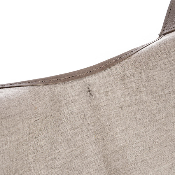 Henry Beguelin Poltrona Milady Lino Natural Foster Grey