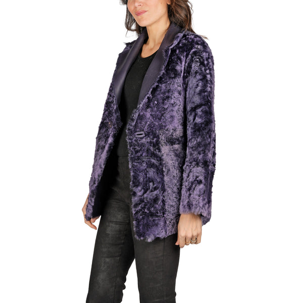 Henry Beguelin Reversible Blazer Coat Pacaja Purple