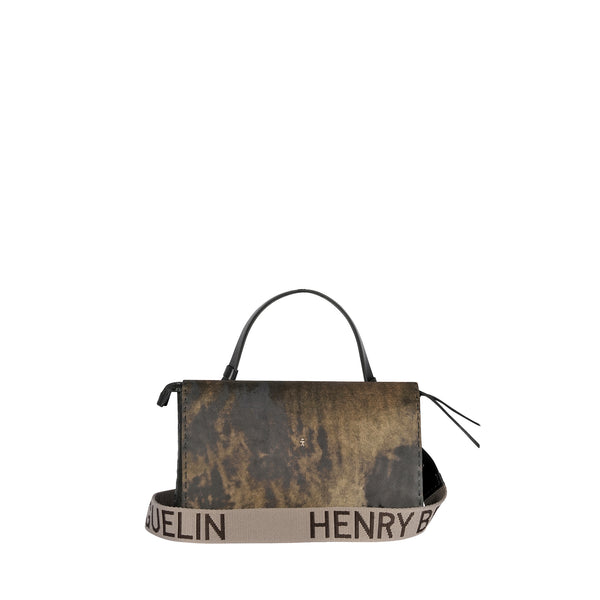 henry beguelin Saretta M HB Vegetal Wash Black/Pony Olive